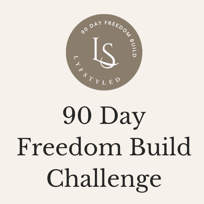 90 Day freedom build challenge