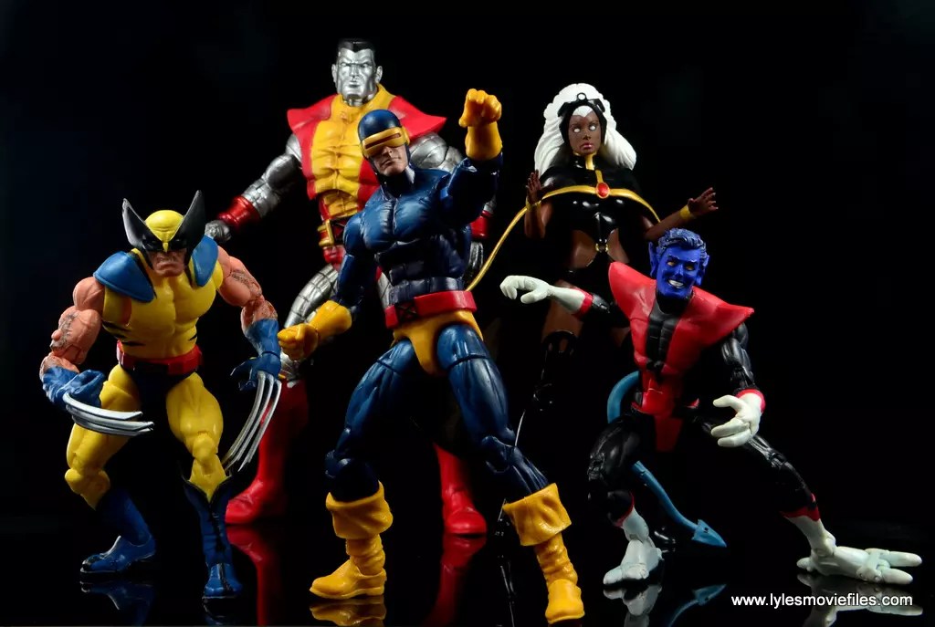 Marvel Cyclops vs Dark Phoenix  フィギュア Amazon.com: Marvel Legends X-Men Cyclops and Dark Phoenix