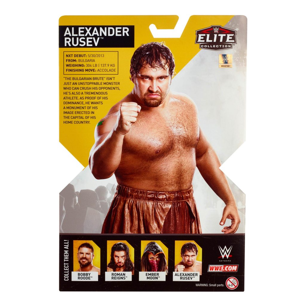 WWE NXT TakeOver Alexander Rusev package rear