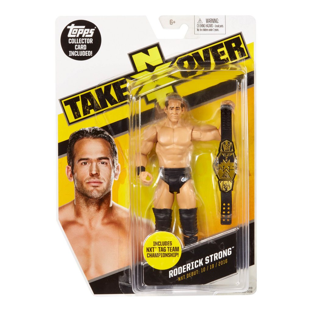 WWE NXT TakeOver Roderick Strong Figure package front