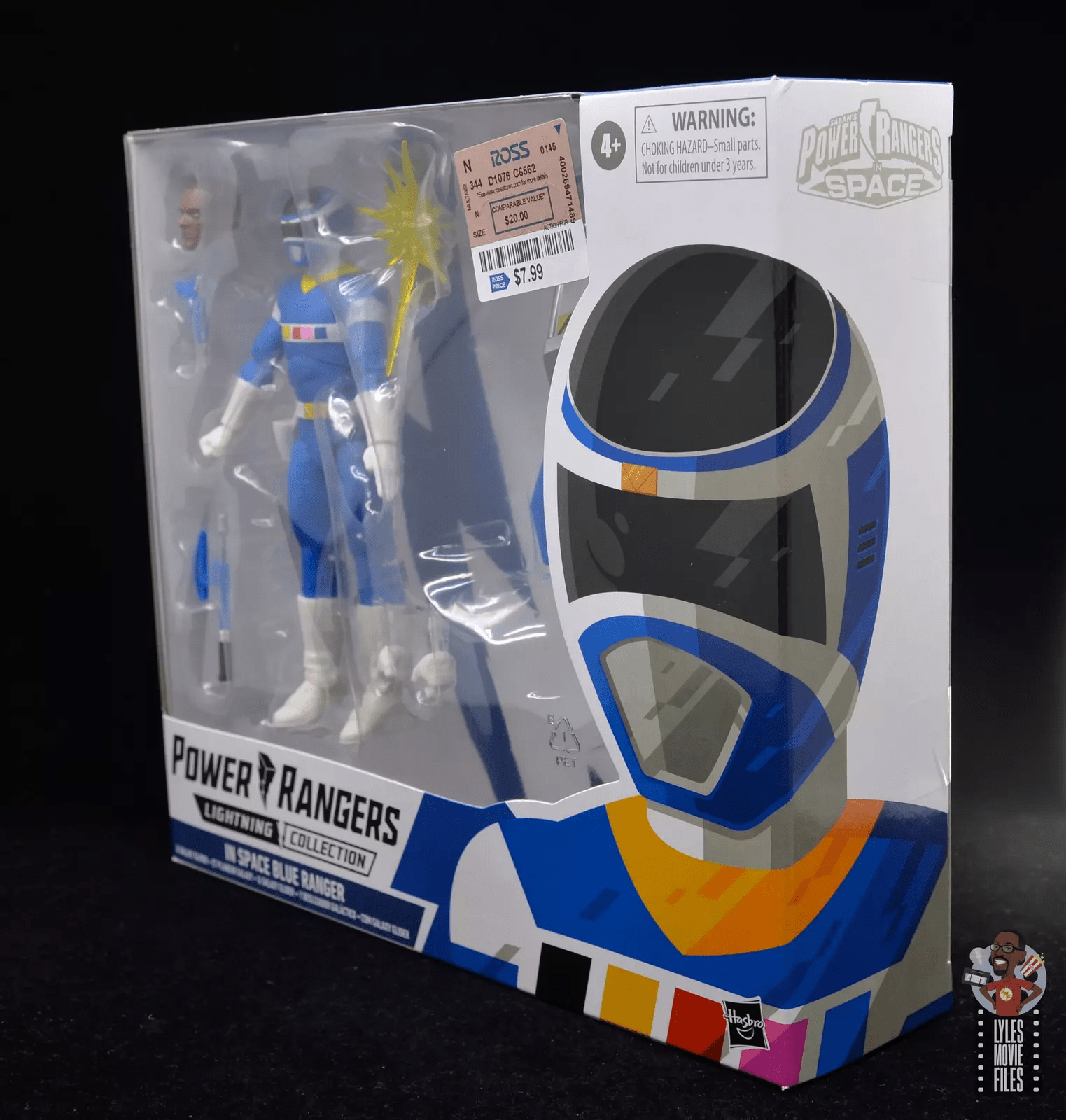 パワーレンジャー in space Blue Ranger Andros Power Rangers Lightning Collection In Space Blue Ranger