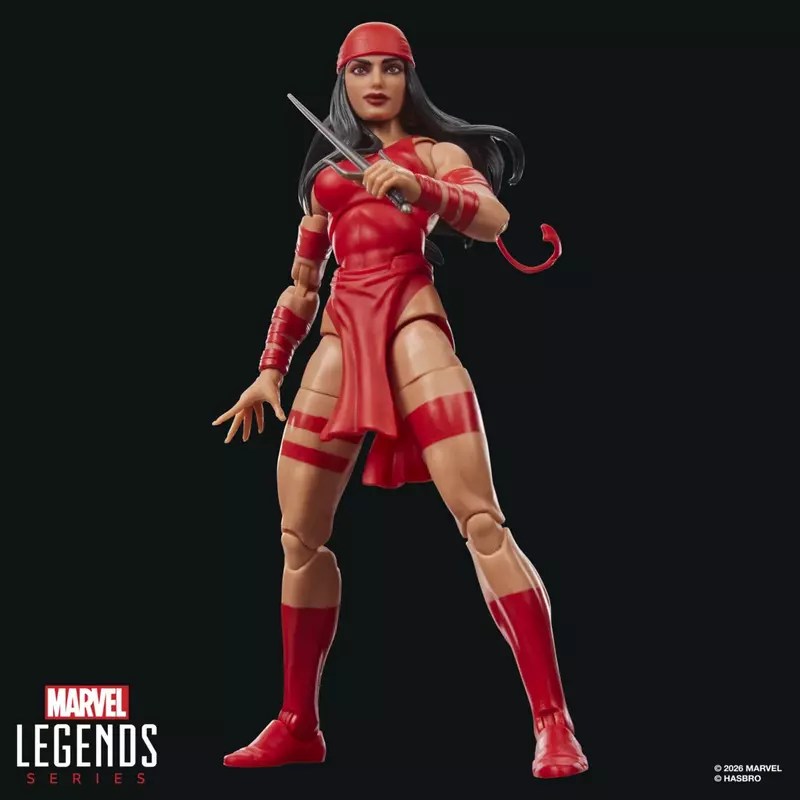 MARVEL LEGENDS SERIES ELEKTRA (5)