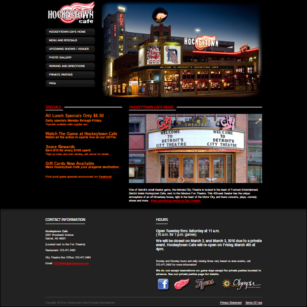 HockeytownCafe.com