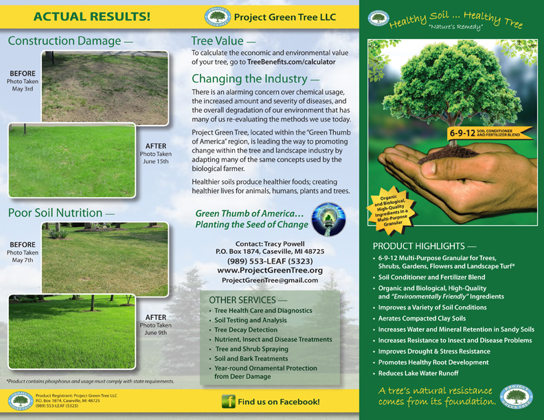 Healthy Soil... Healthy Tree brochure