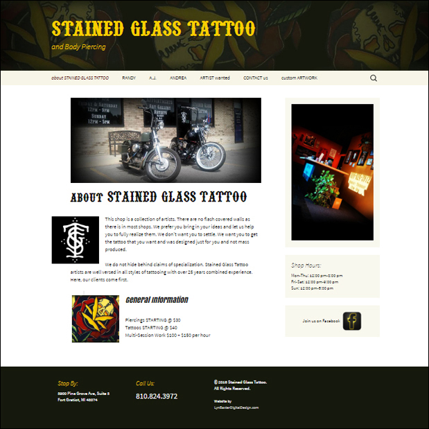 StainedGlassTattoo.com