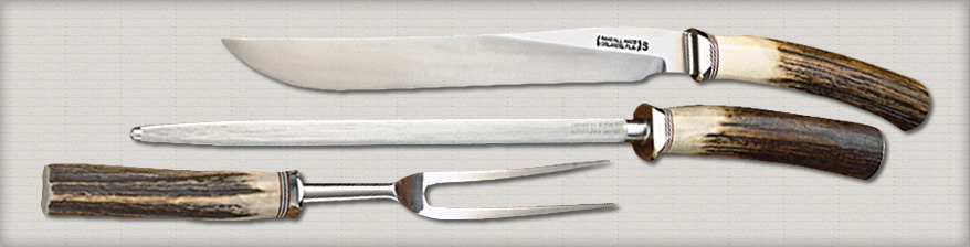 randall set stag horn handle