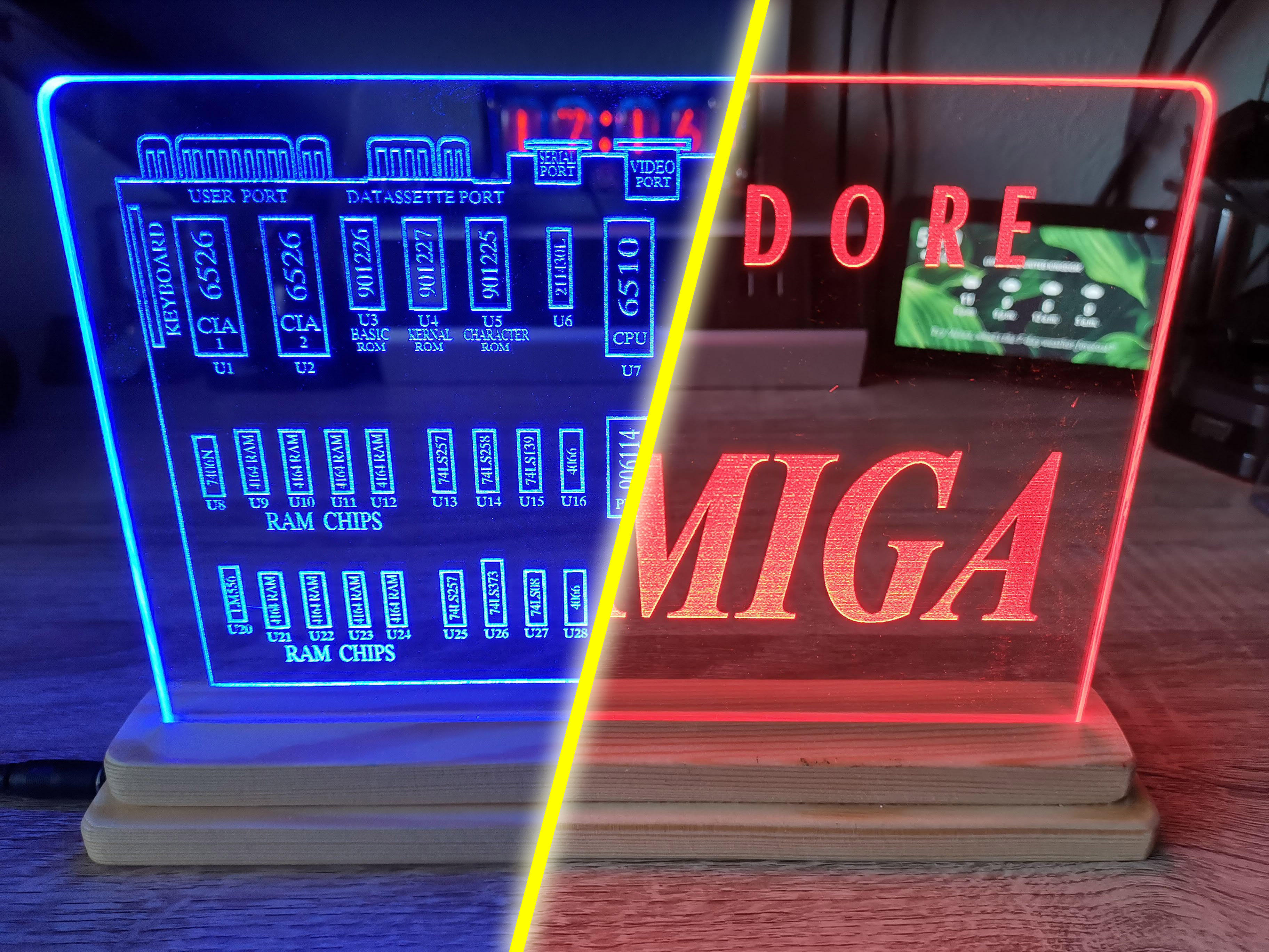 Retro Acrylic LED Signs