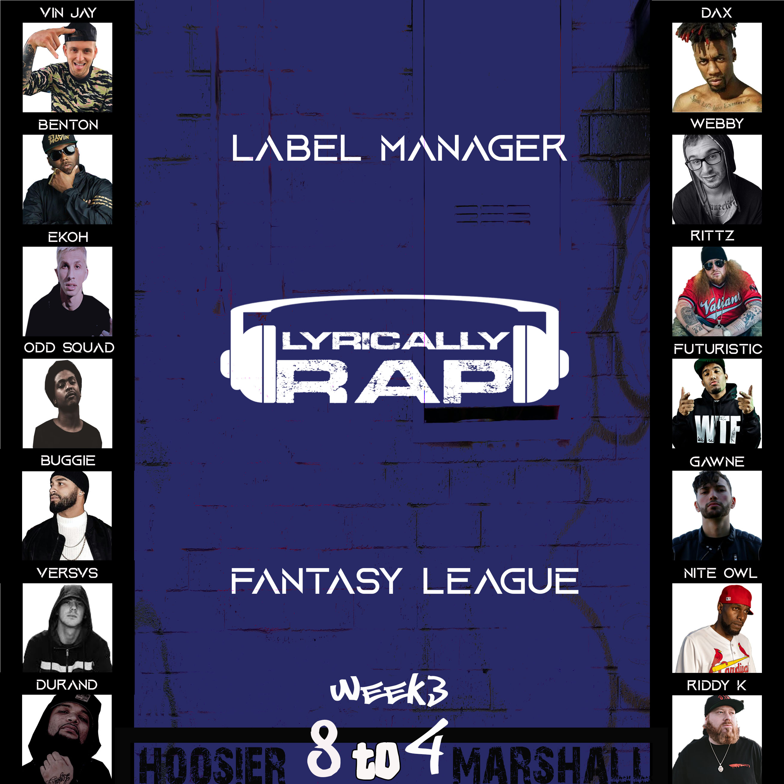 Rap Label Fantasy League” Week 3 results, 3-month of streaming