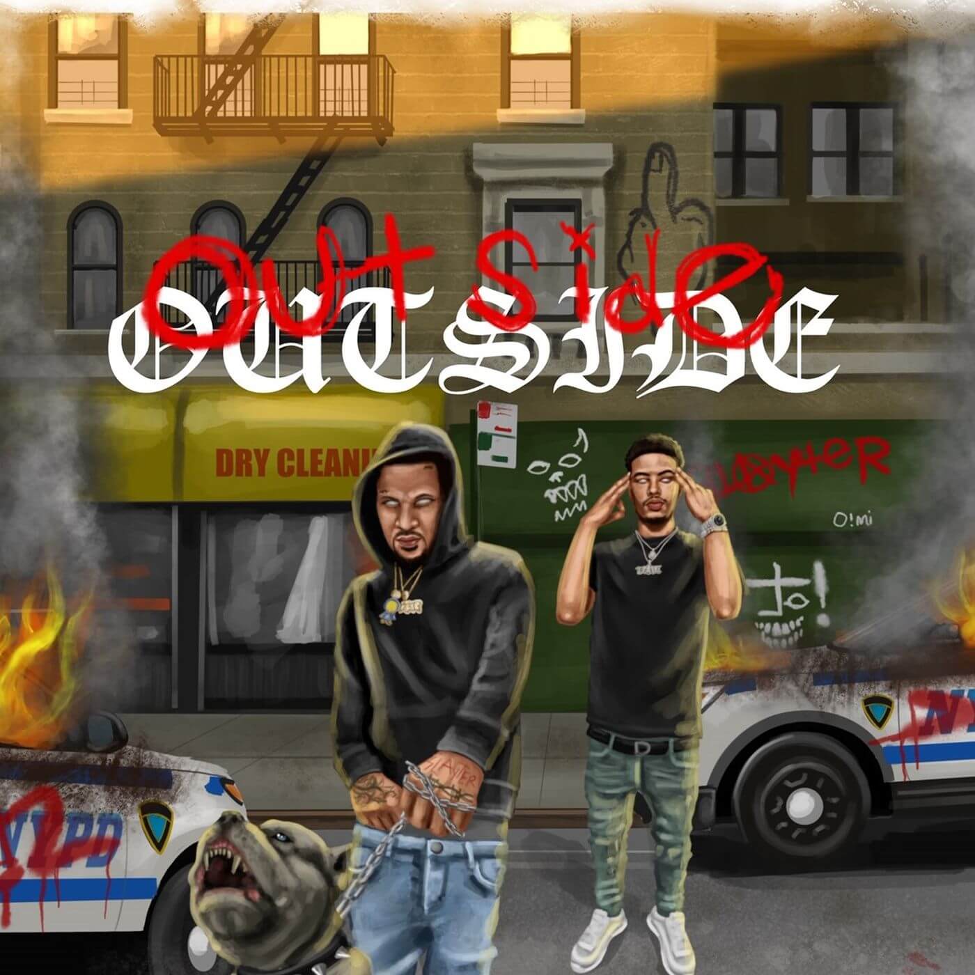 Slayter & Jay Critch - OUTSIDE Lyrics