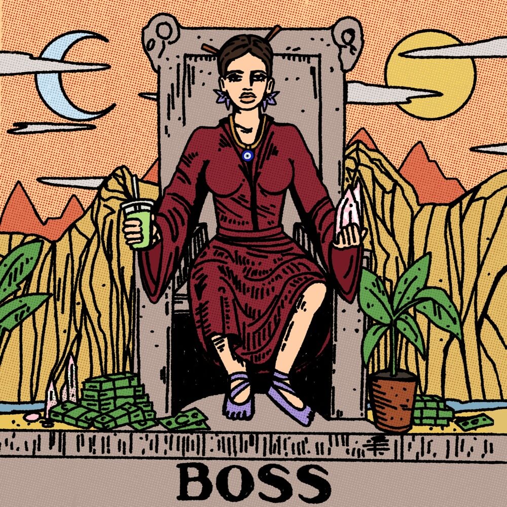 INSTASAMKA - BOSS Lyrics