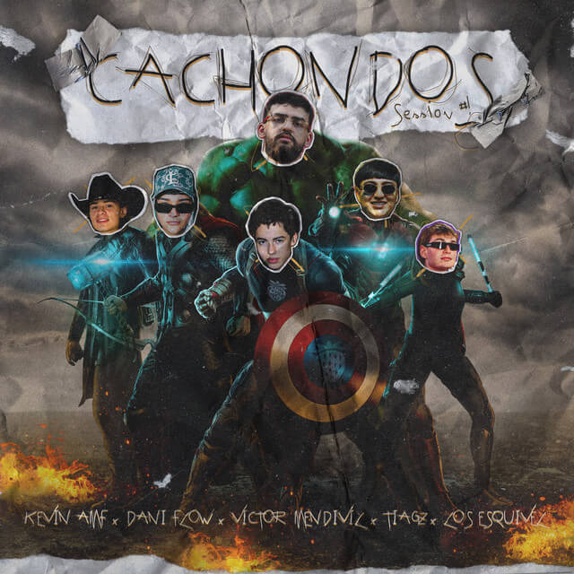 Kevin AMF - Cachondos Session 1 Lyrics English Translation