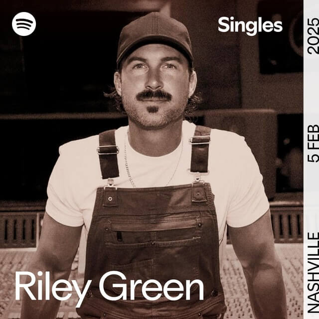Riley Green Slow Dancing In A Burning Room cover art