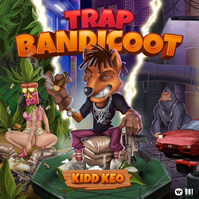 Kidd Keo CONTRA cover art