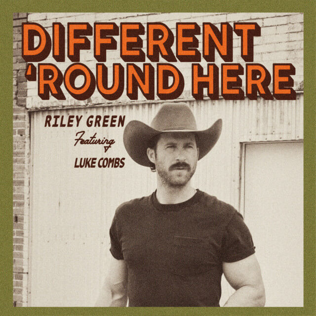 Riley Green Different 'Round Here cover art