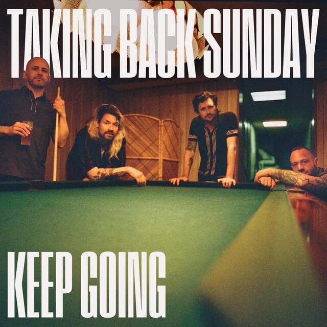 Taking Back Sunday Keep Going cover art