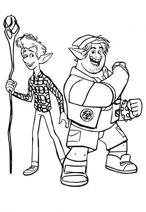 5 dibujos e imagenes pixar para colorear y imprimir gratis para adultos