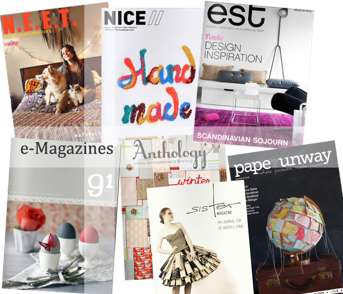 e-Mags, paperunway, anthology, est, n.e.e.t., nice, sistermag