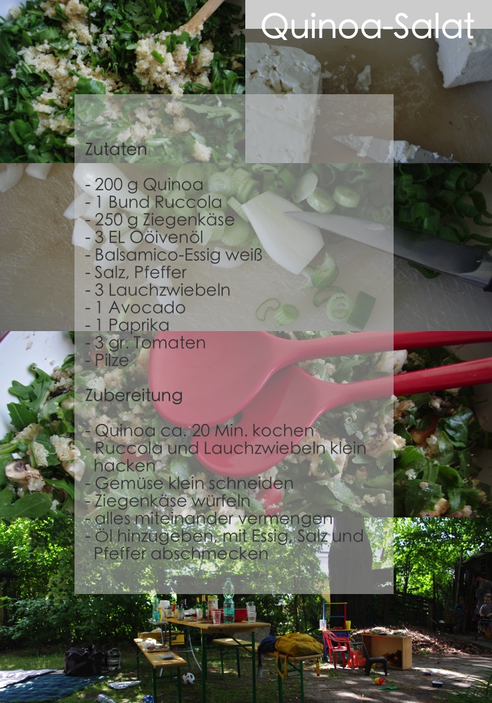 Quinoa Salat, Rezept