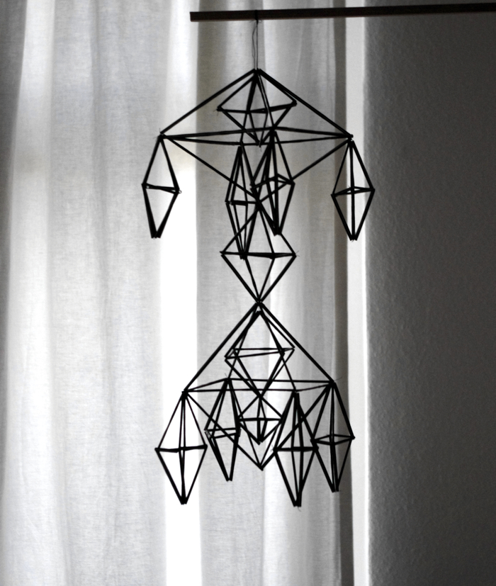 Himmeli, Selbermachen, Strohhalme, DIY, finnischer Weihnachtsschmuck