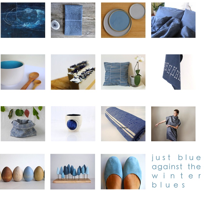 Etsy, Fundstücke, Treasury, Blau, Indigoblau,
