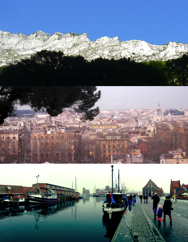 Auszeit, Traum, Sehnsuchtsorte, Wasser, Berge, Stadt