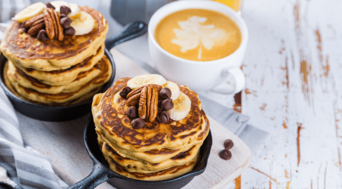 מתכון לפנקייק עבה (פלאפי פנקייק)