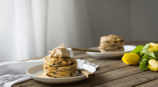 מתכון לפנקייק שוקולד צ'יפס