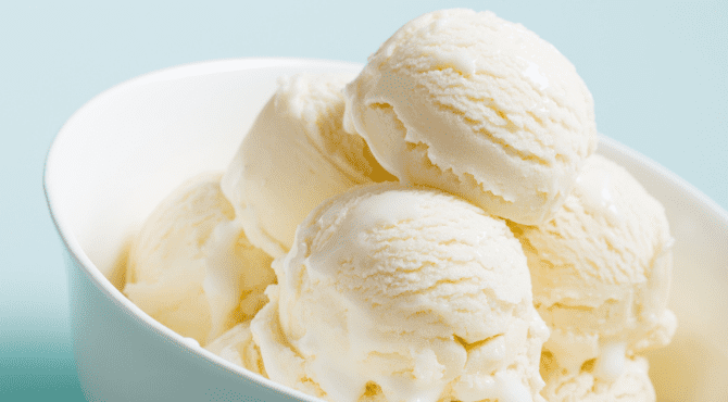 מתכון לגלידת וניל ביתית