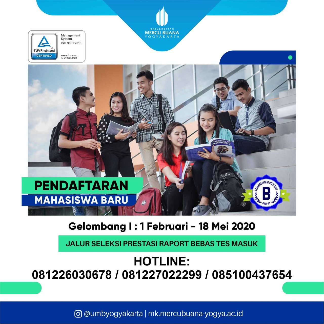 Lihat profil universitas mercu buana yogyakarta beserta daftar fakultas, jurusan kuliah, info beasiswa, akreditasi dan jalur pendaftaran universitas swasta . Pmb Mercu Buana Yogyakarta 2019 Beinyu Com