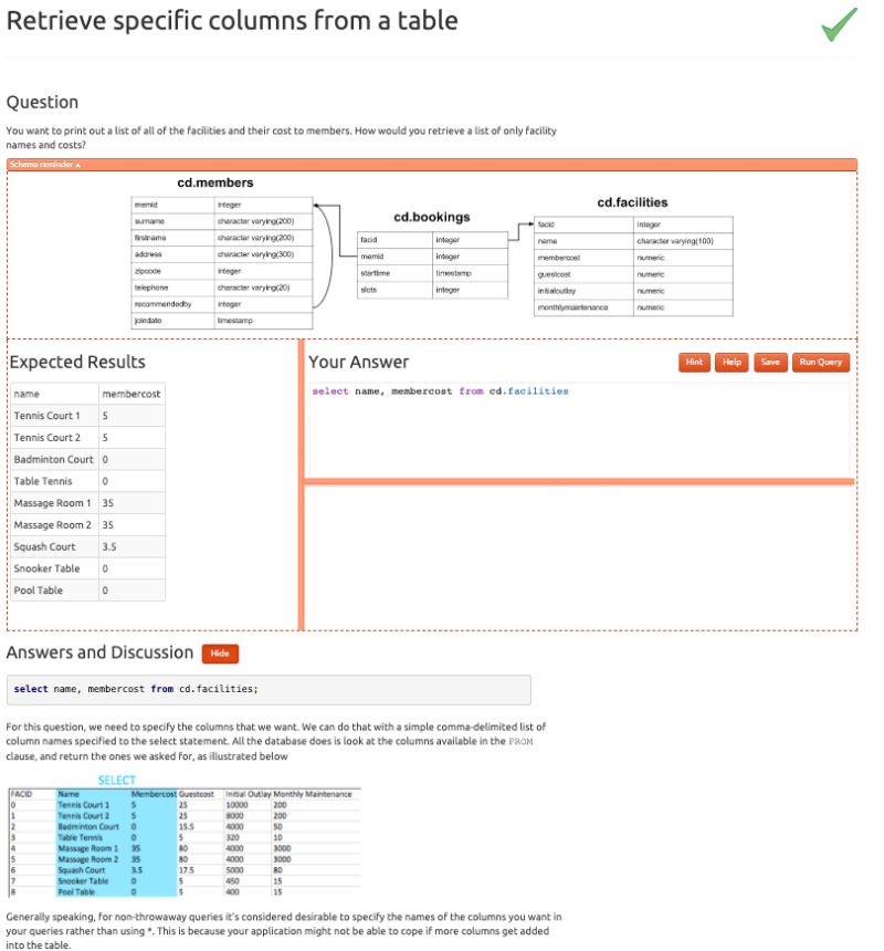 Basic Sql Business Analytics Course - Premium Space Photo Gallery - HD