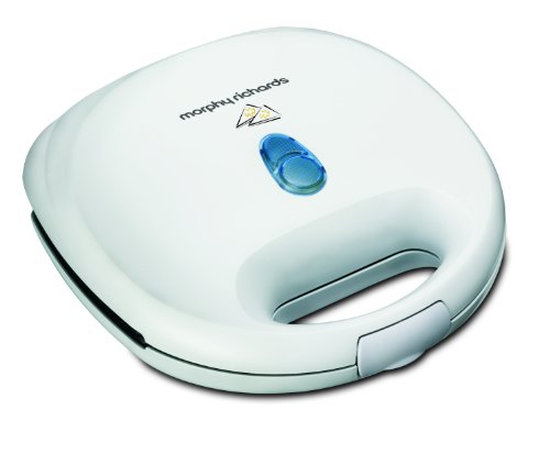 Morphy Richards Sm3007 750-Watt Sandwich Toaster (White), 10.82x283x4.96 in, Pack of 1