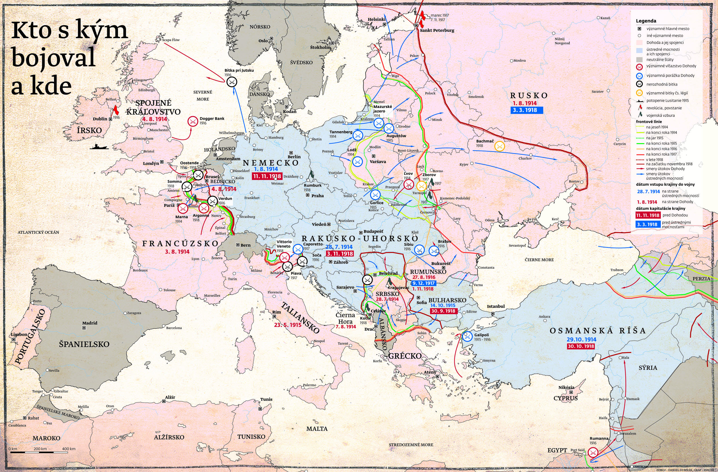 Prvá svetová vojna pred rokom 1939 známa ako veľká vojna alebo svetová vojna bol ozbrojený konflikt globálnych rozmerov trvajúci od 28. Preco Vypukla Prva Svetova Vojna Sme