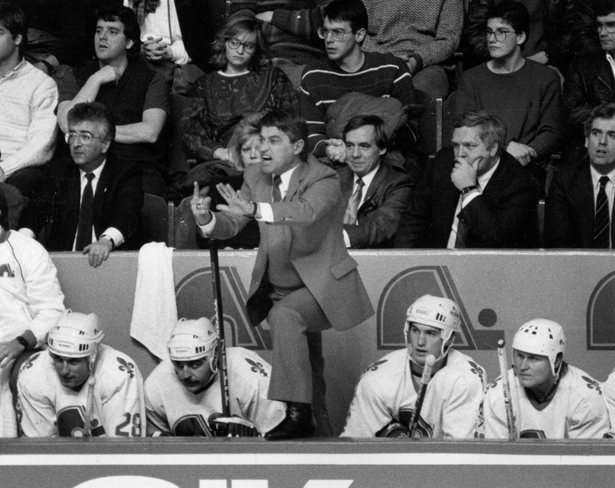 images Michel Bergeron Nordiques le tigre rugissait tva sports