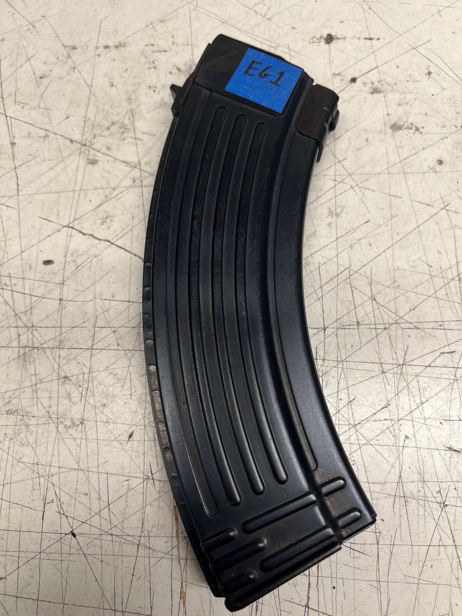 East German steel AK-47 magazine (EG1)