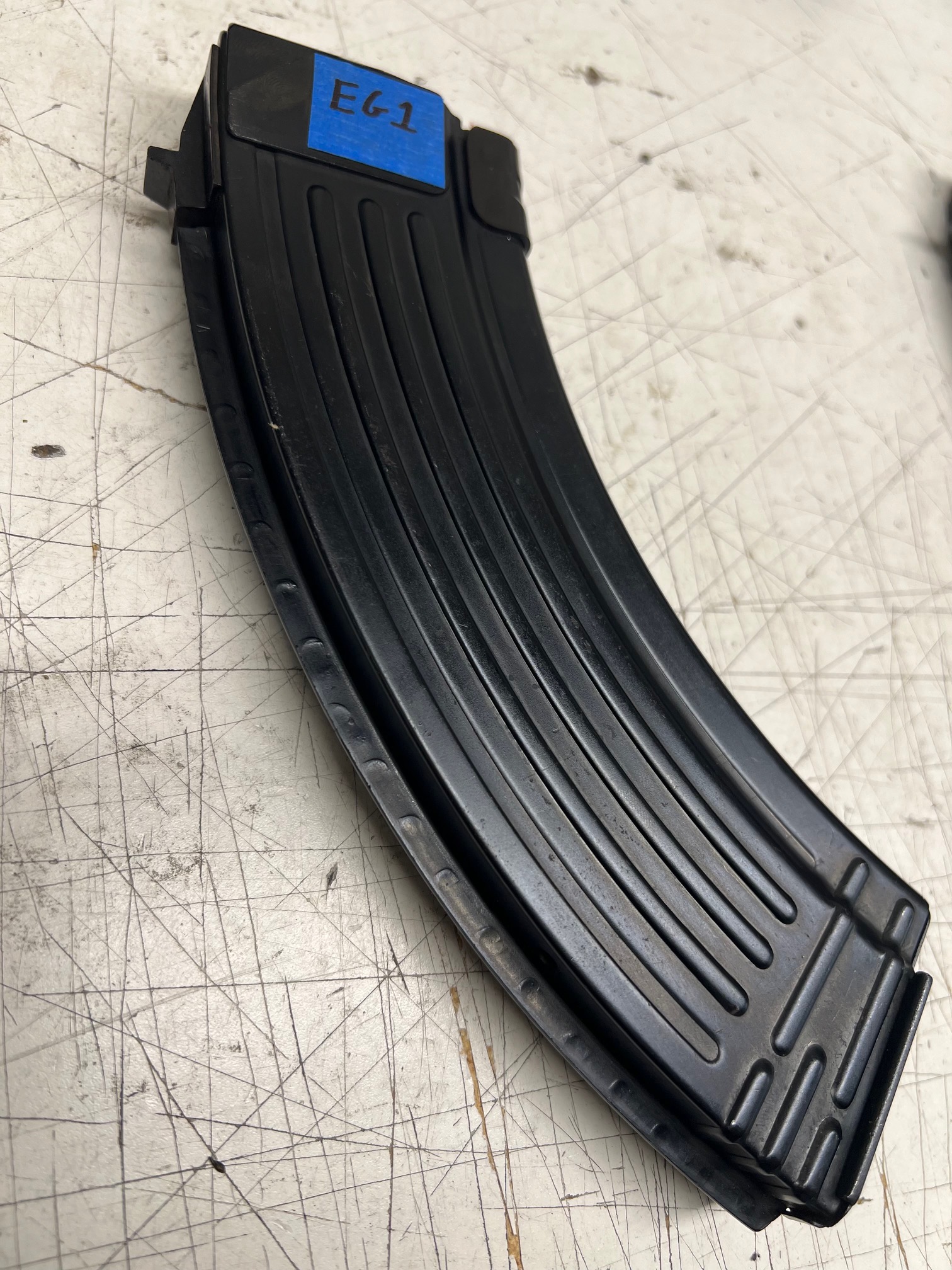 East German steel AK-47 magazine (EG1)