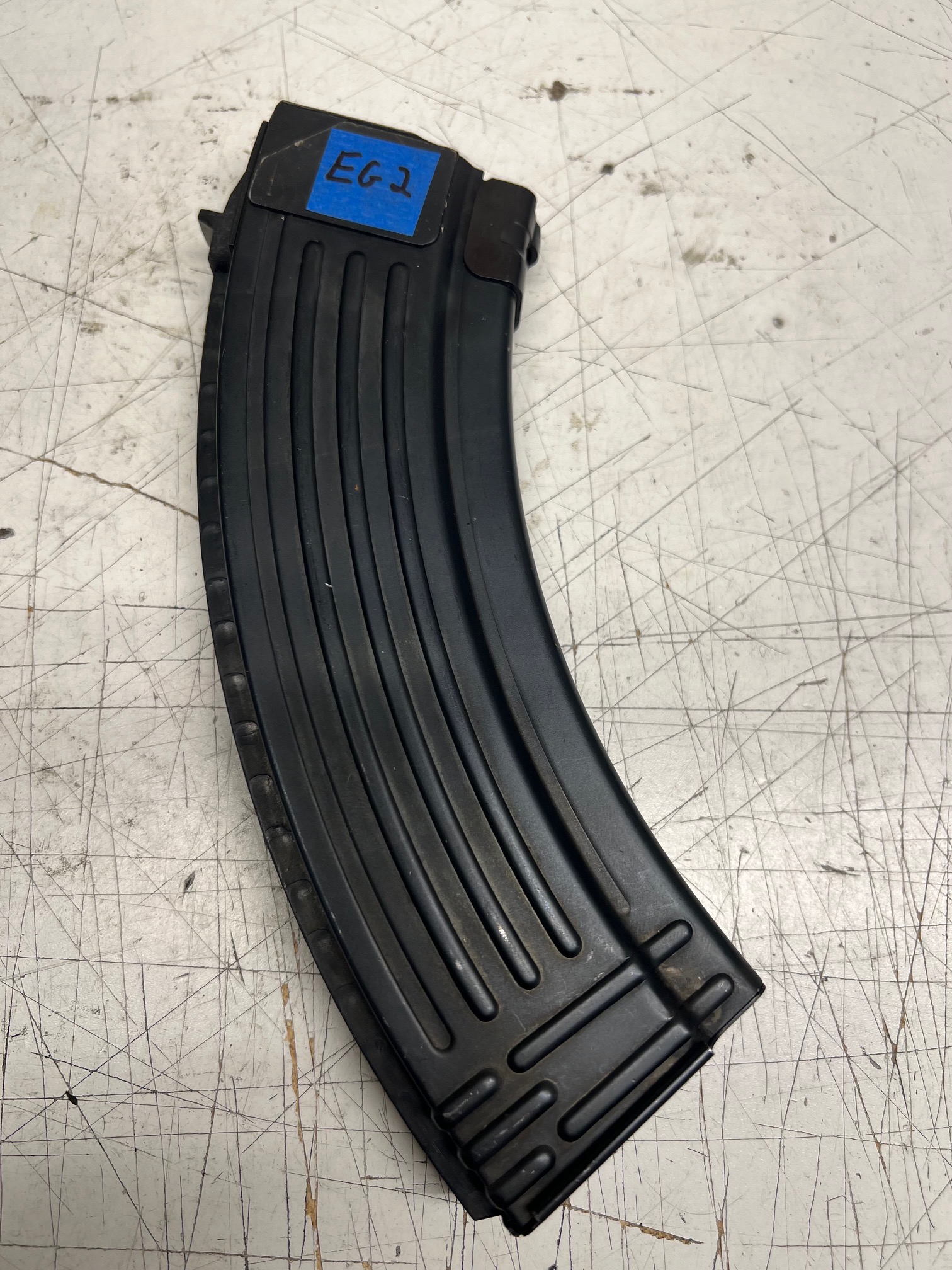 East German steel AK-47 magazine (EG2)