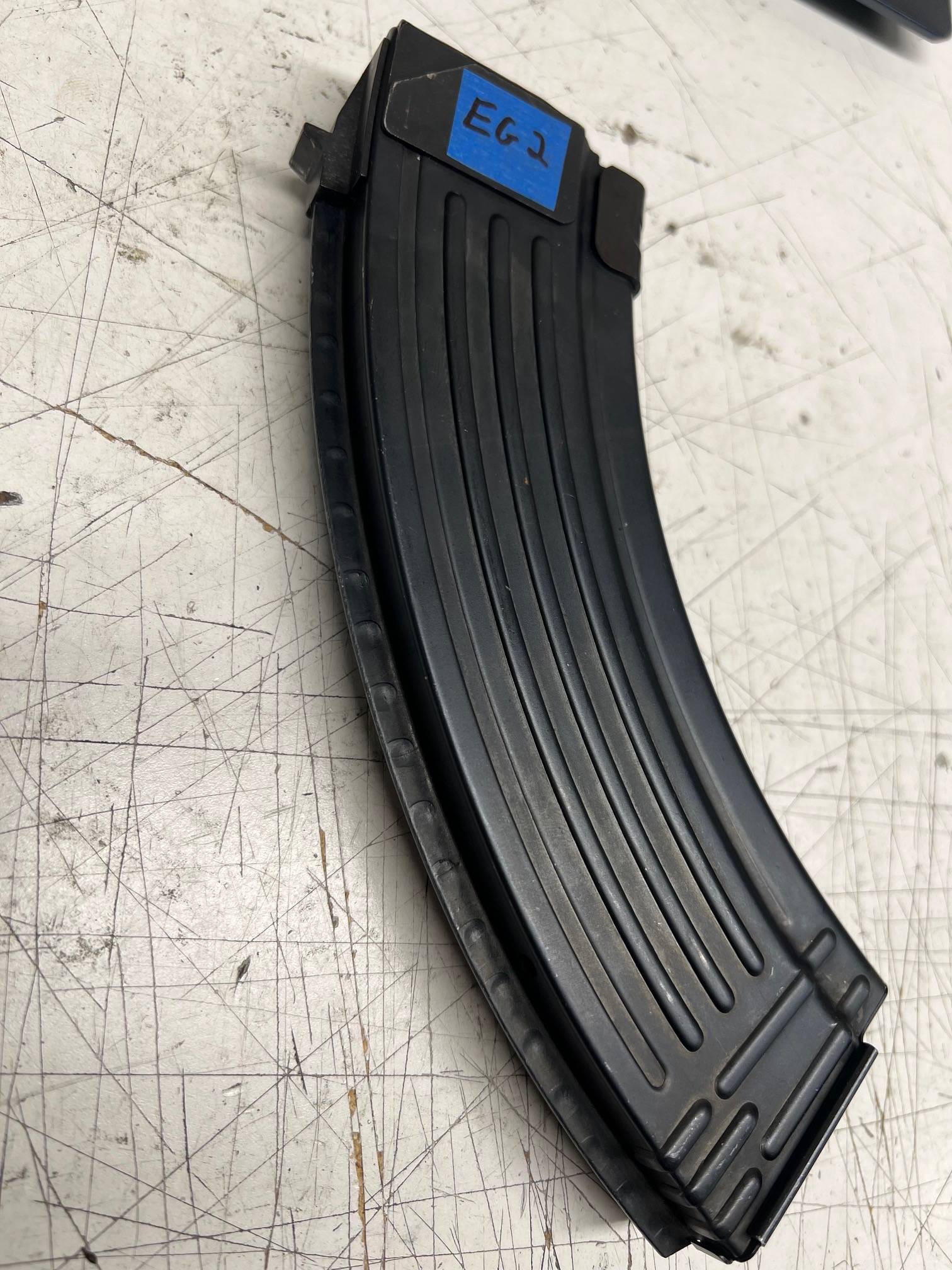 East German steel AK-47 magazine (EG2)