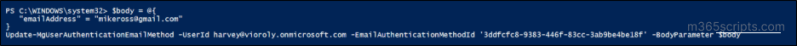 Manage Authentication Methods For A User Using Powershell - 8K Sunset Arts for Desktop