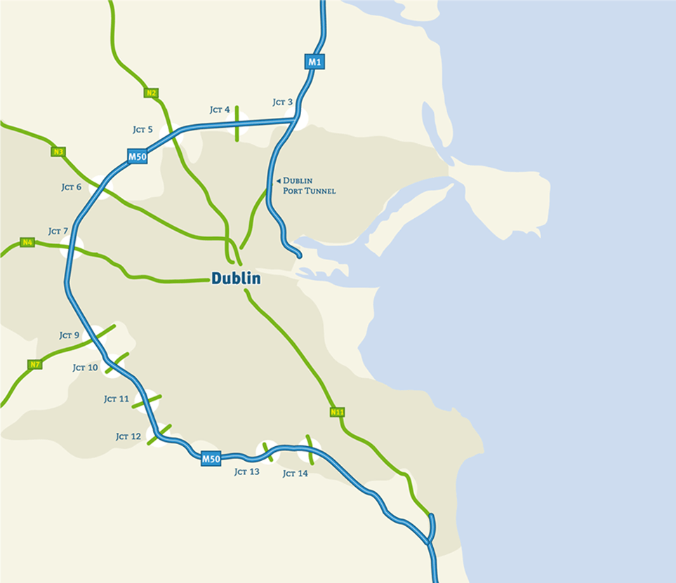 Breakdown Emergencies M50 Concession Limited Motorway.