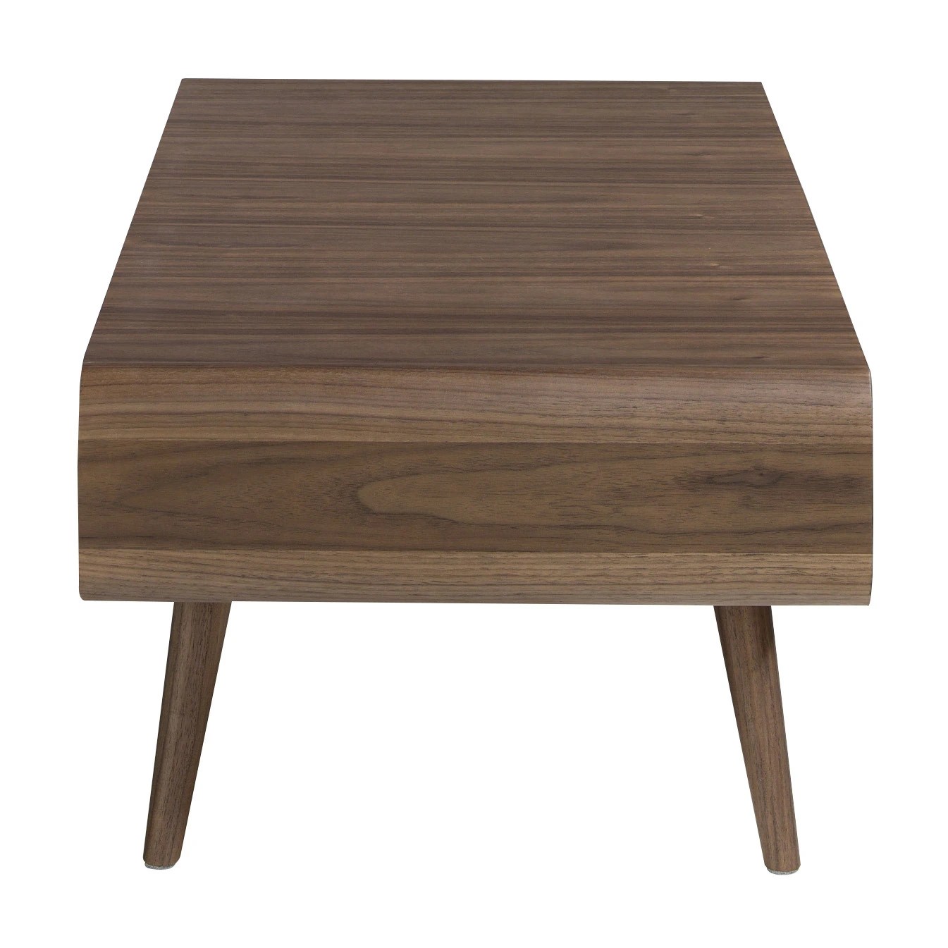 Table basse rectangulaire en noyer