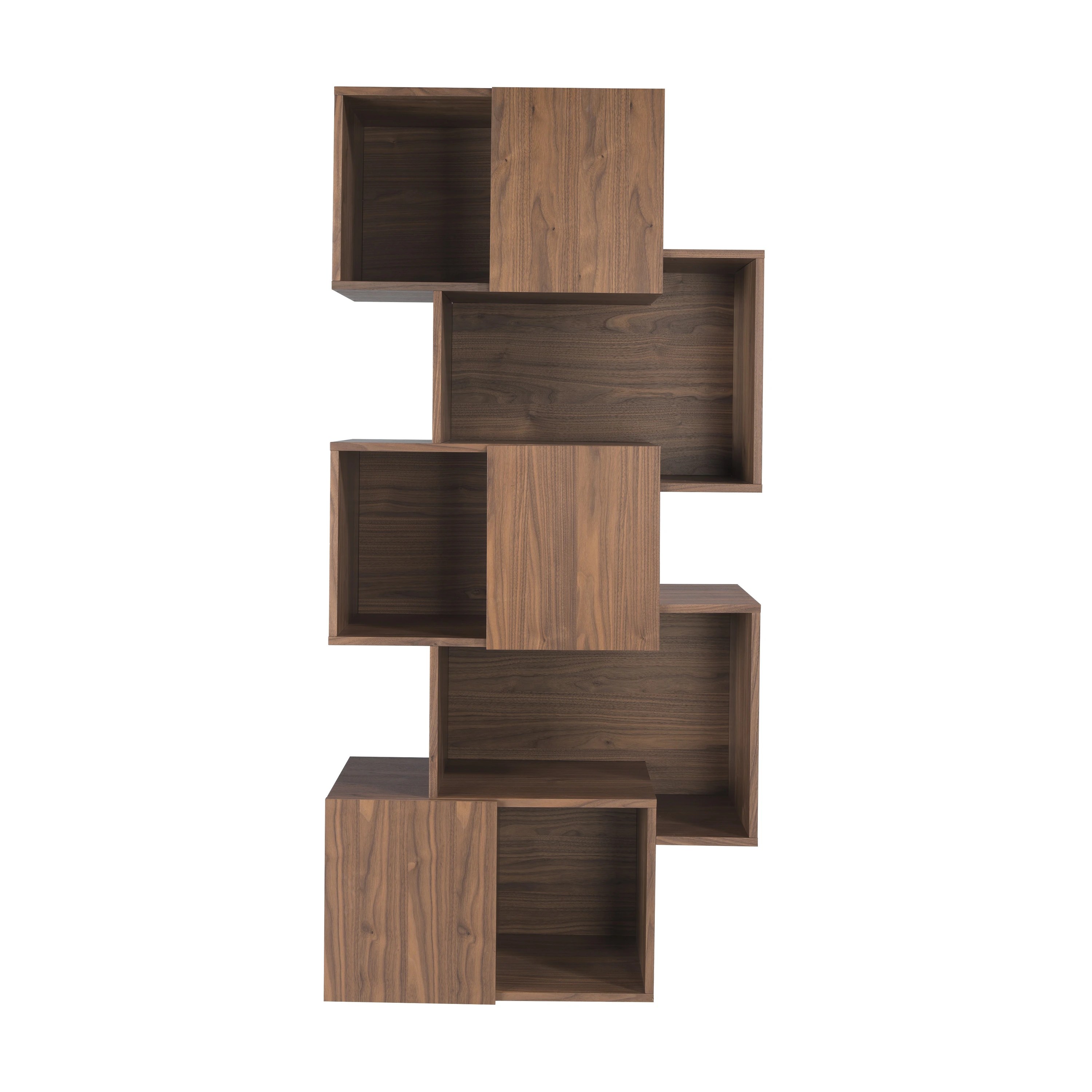 Etagère en bois de noyer avec portes