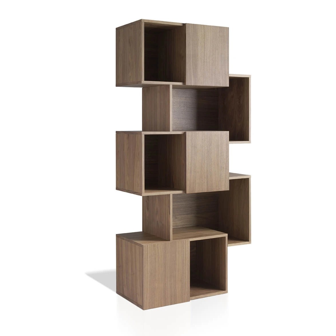 Etagère en bois de noyer avec portes