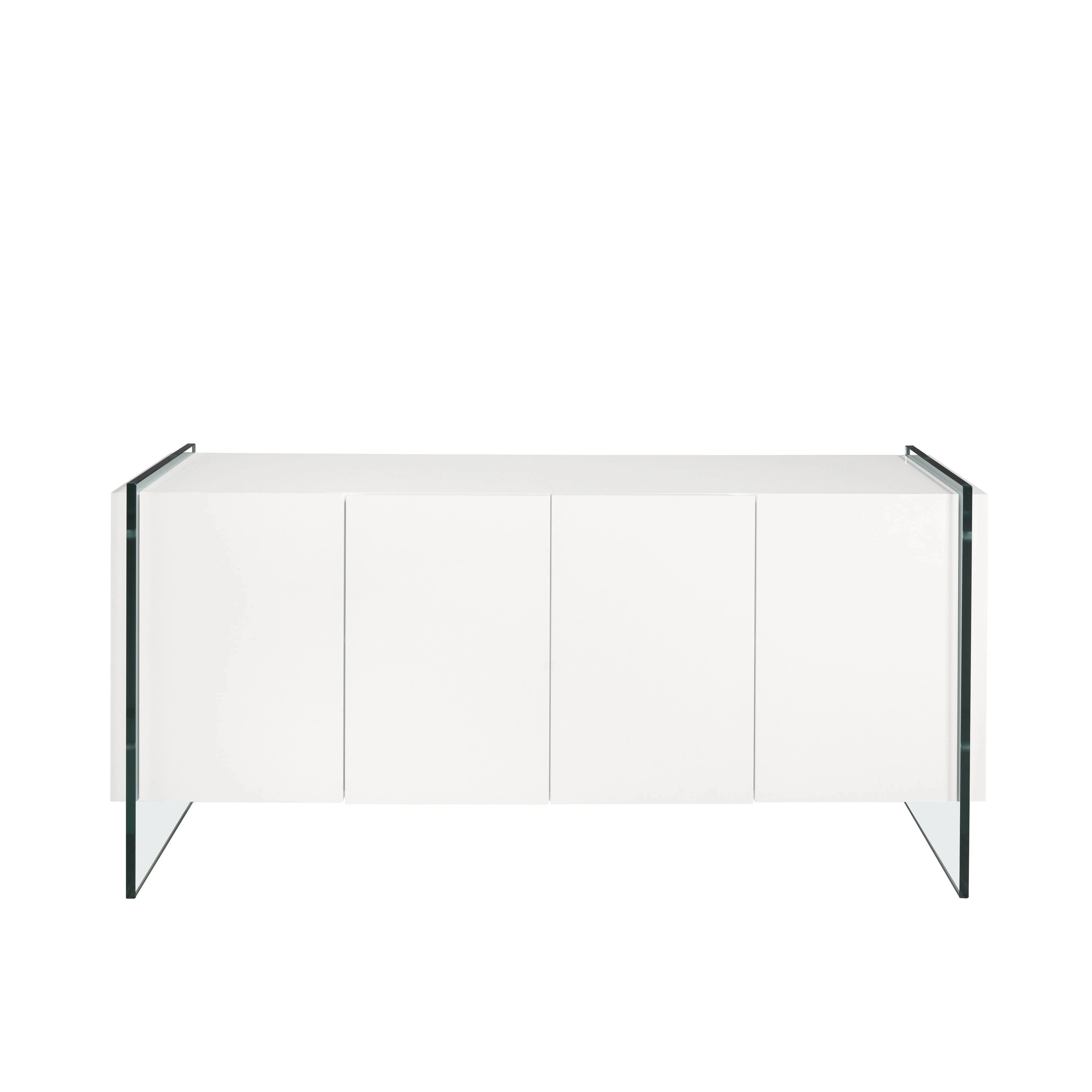 Buffet verre trempé 170×43×77