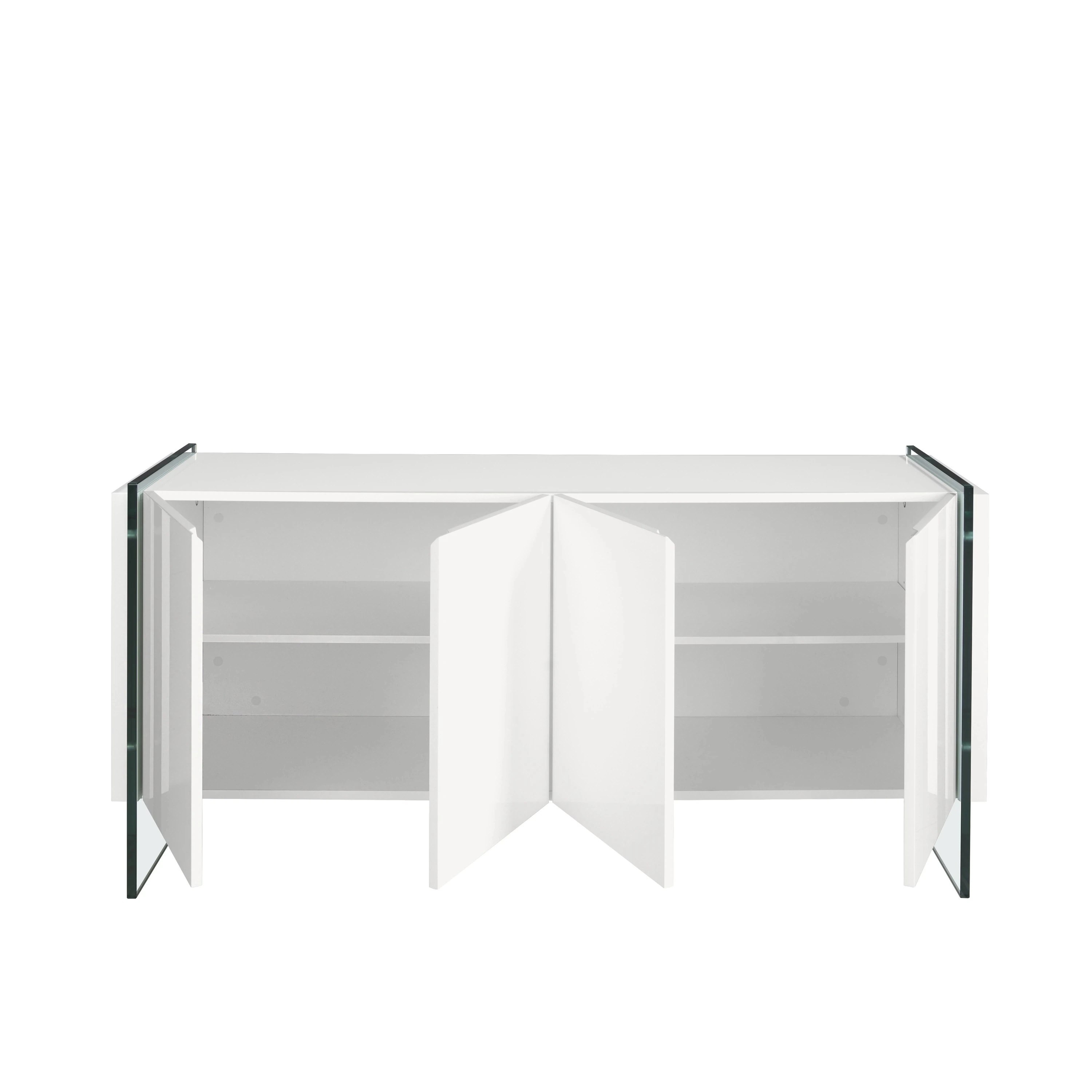 Buffet verre trempé 170×43×77