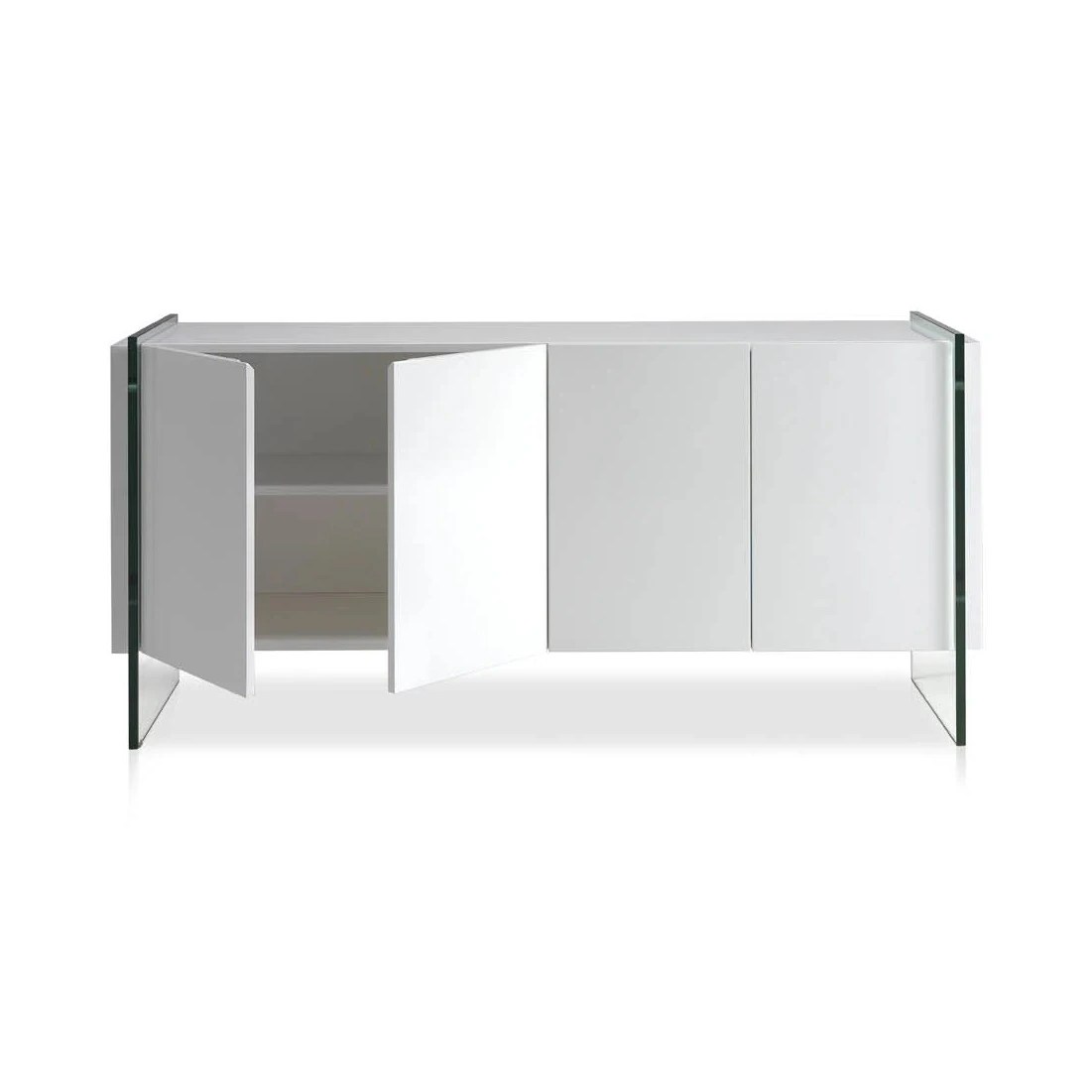 Buffet verre trempé 170×43×77
