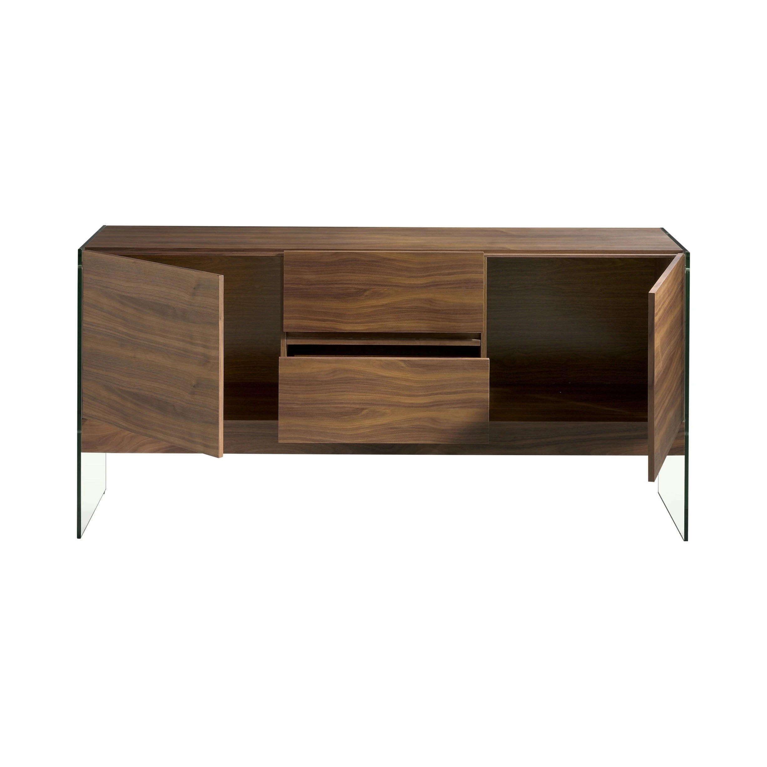 Buffet verre trempé 180×45×85