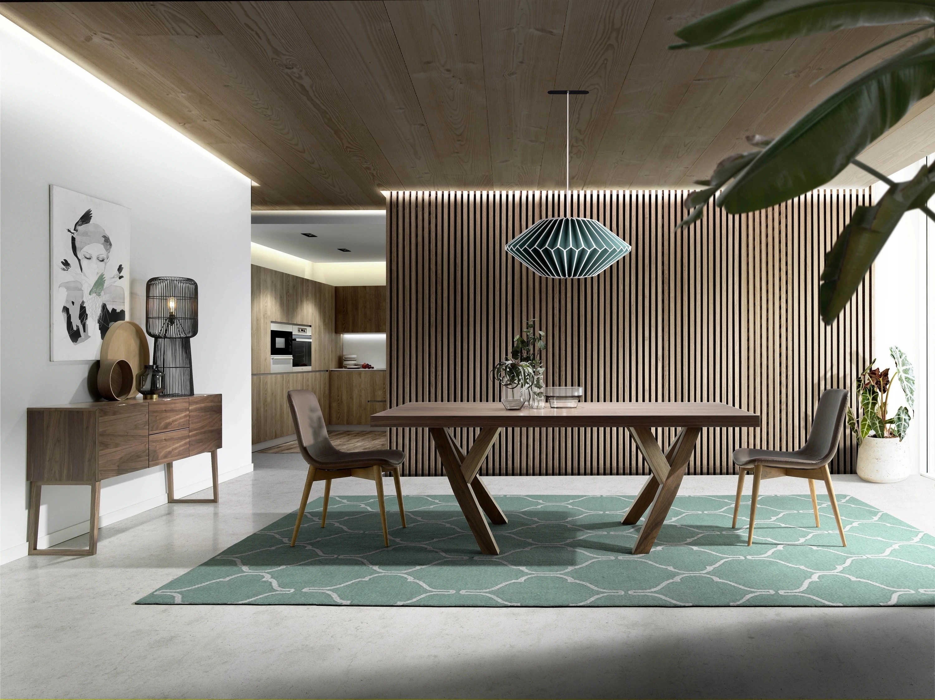 Buffet en noyer