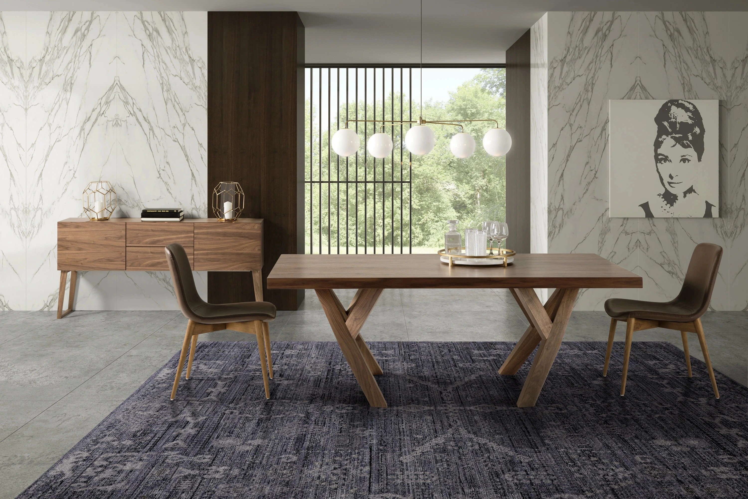Buffet en noyer