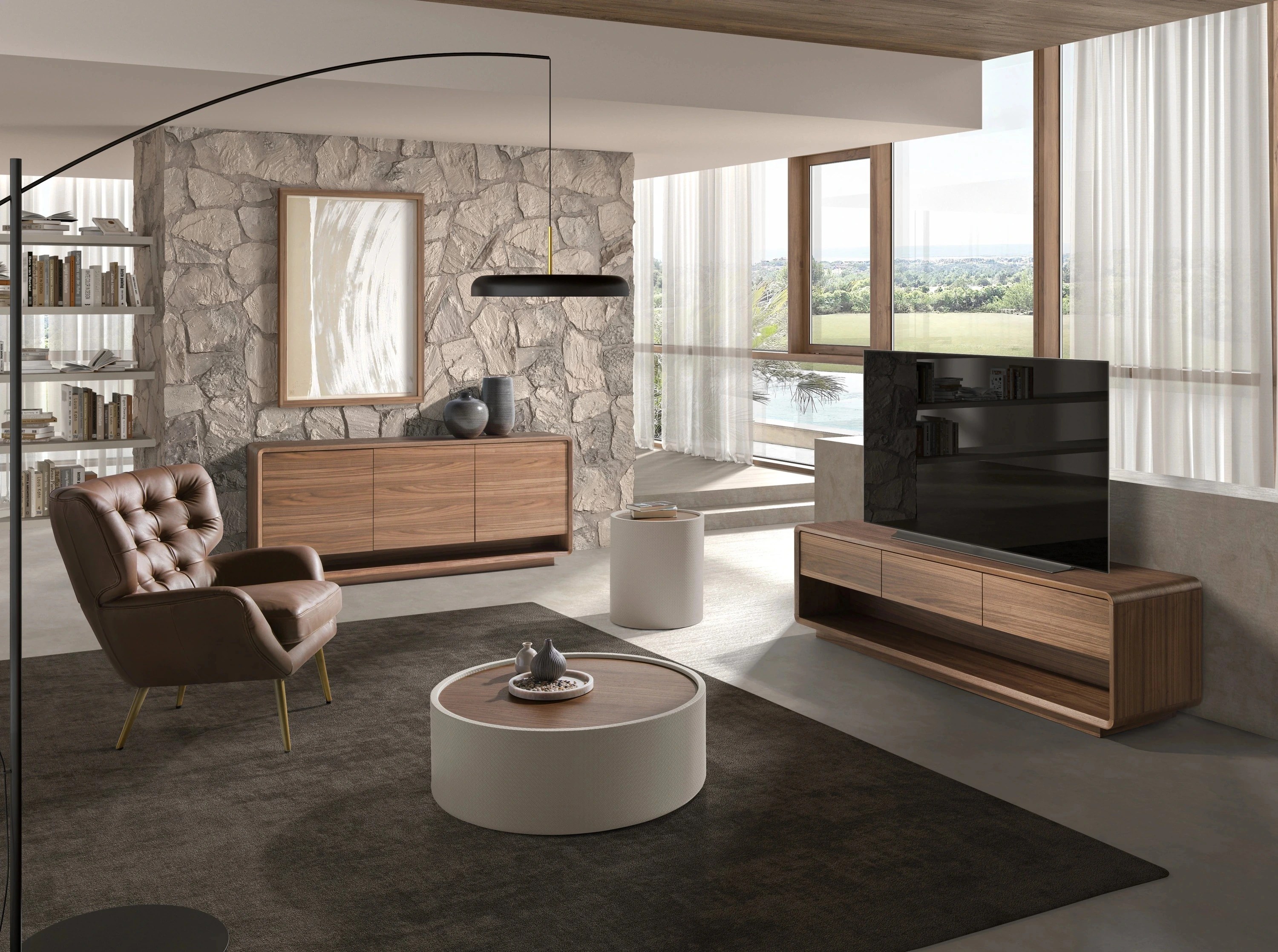 Buffet en noyer