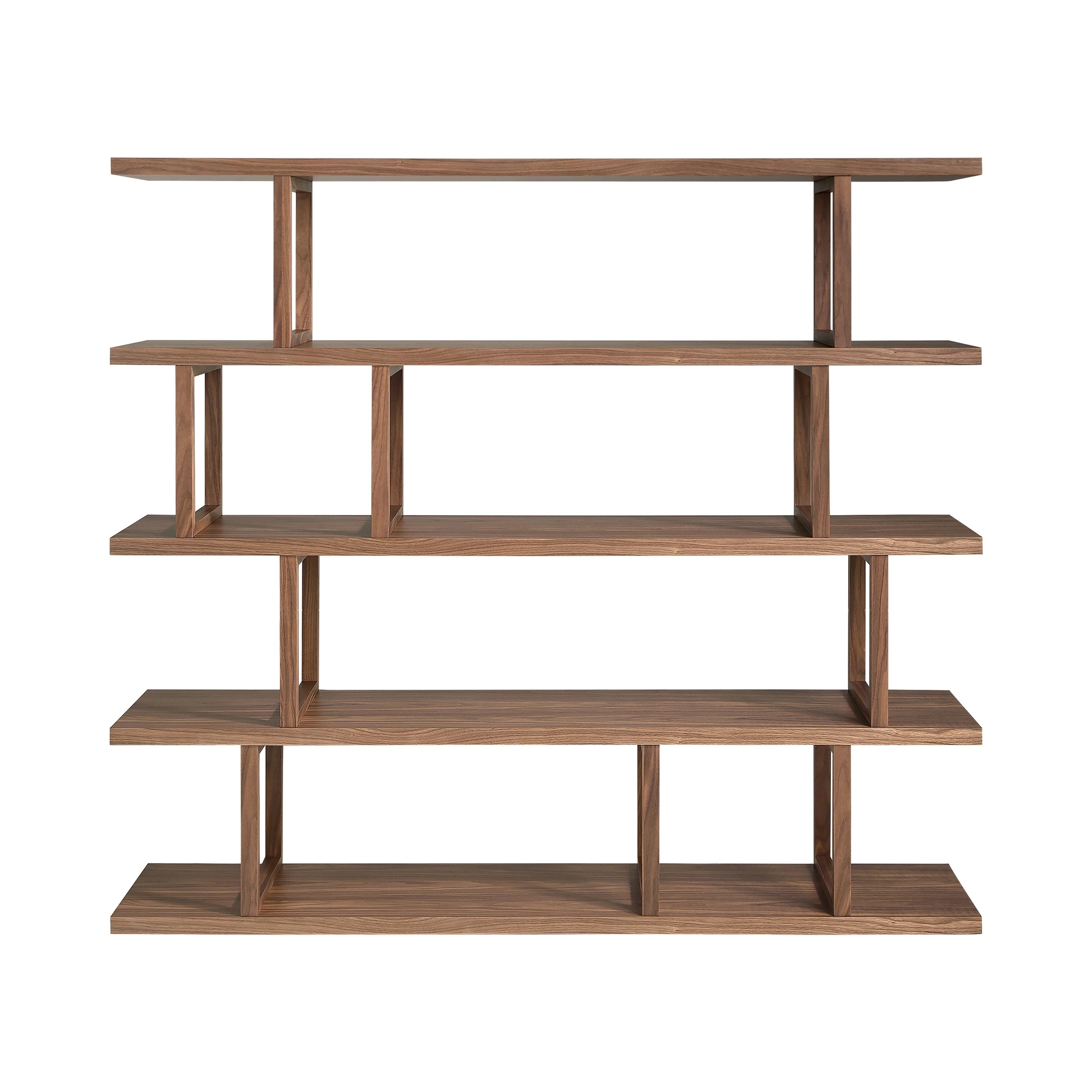 Étagère rectangulaire en noyer